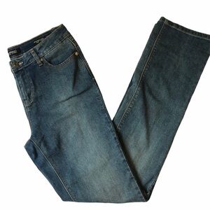 Buffalo David Bitton Boulevard Mid Rise Straight Leg Light Wash Stretch …